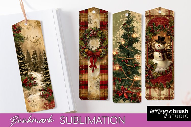 Printable Christmas Bookmark Image 18