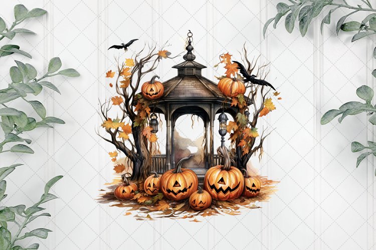 Vintage Halloween Clipart Image 7