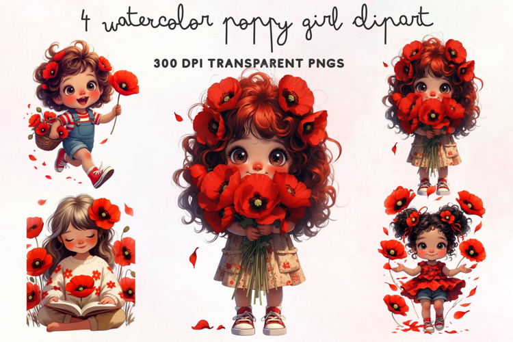 Boho Flower Clipart Image 5