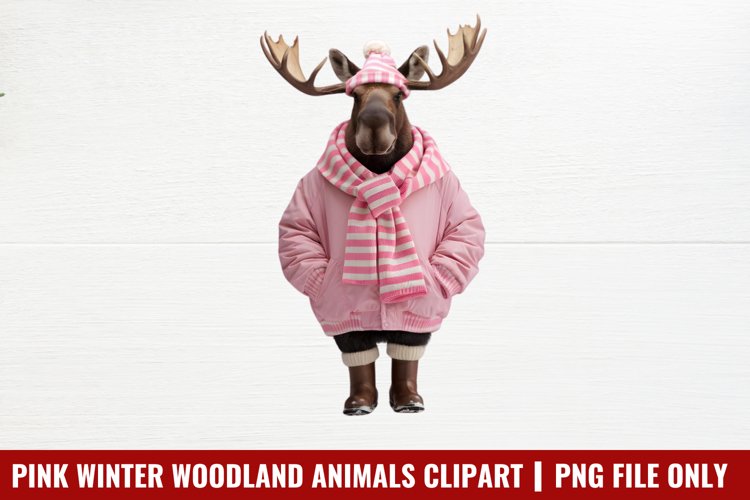 Winter Animals Clipart Image 5