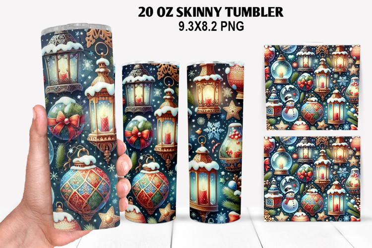 Christmas Tumbler Wrap Image 14