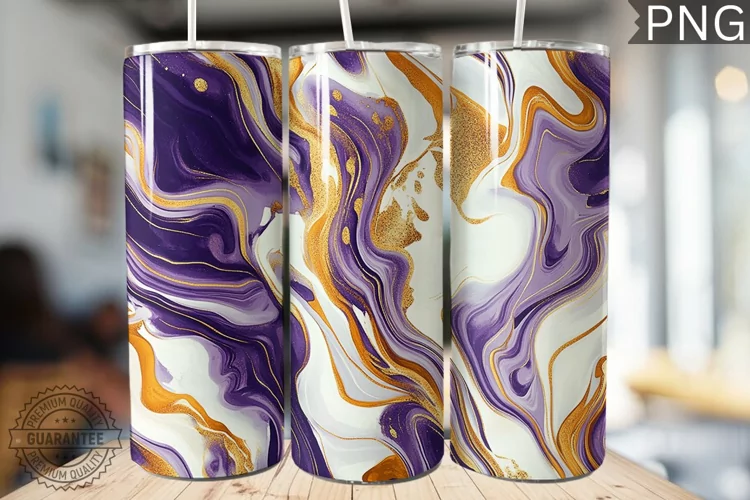 Abstract Pattern Tumbler Warp - High Quality 300 Dpi