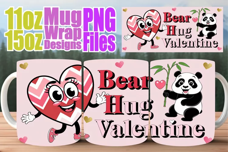 Radiant adventures 11oz 15oz sublimation wrap, Valentines