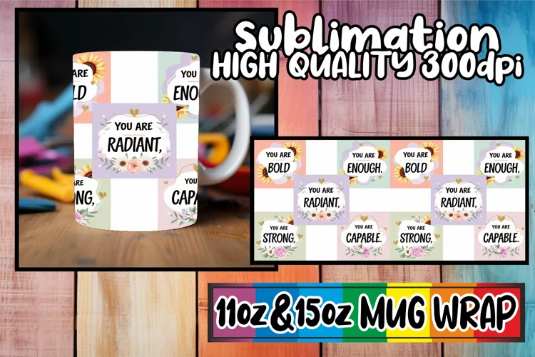 Happy memories 11oz 15oz mug wrap, Quote