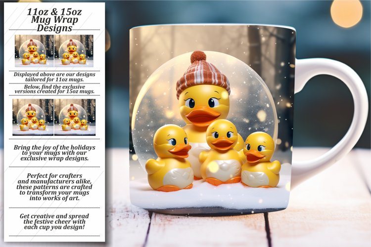 Festive Fuzziness: Christmas Animal Mug Wrap Delights
