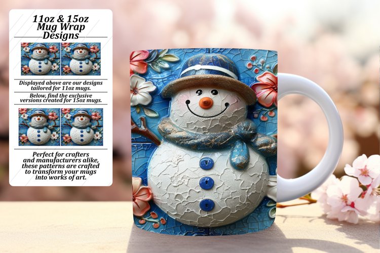 Tropical Mug Wrap Tropics: 11oz/15oz Sunny Designs