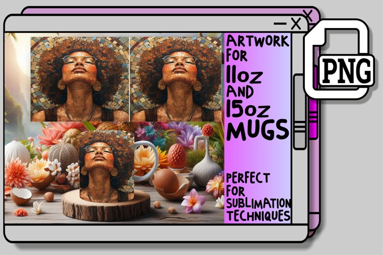 Black Girl Afro Png Image 9
