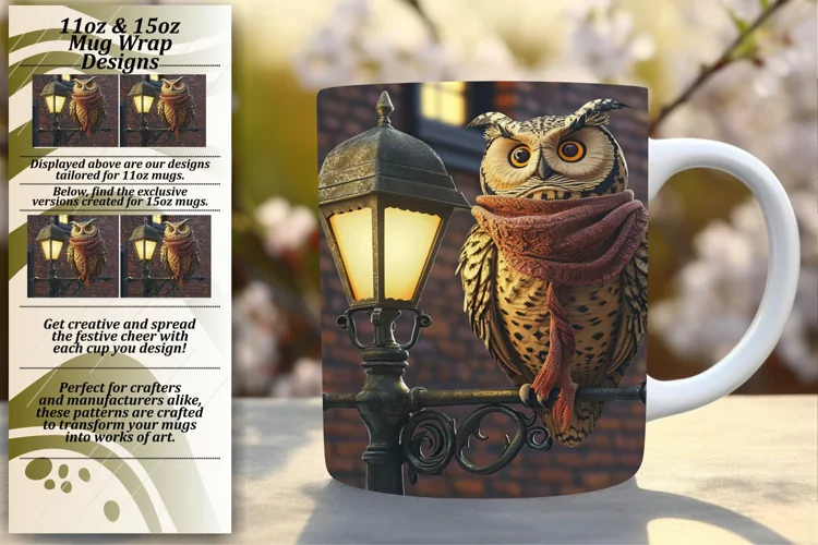 Enchanting Sublimation Owls in Spring