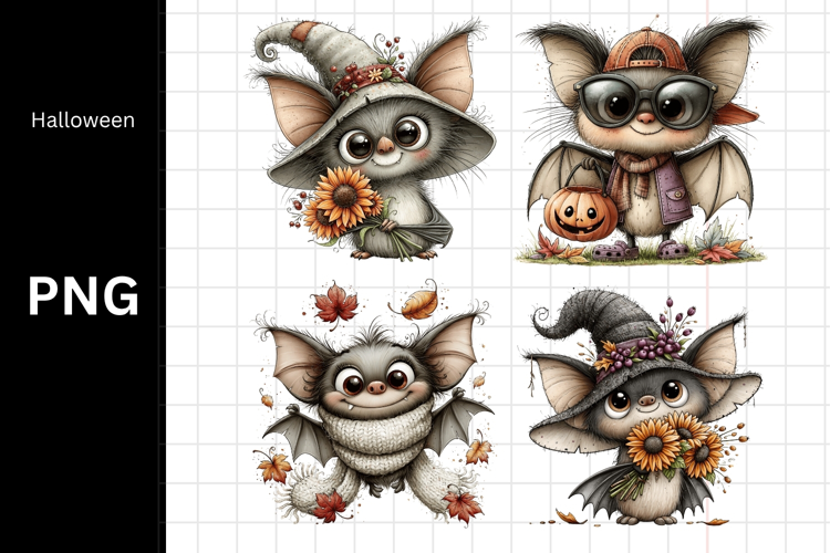 Halloween PNG, Bat PNG, Fall PNG