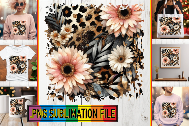 Cozy TSHIRT Designs Ideas PNG, Leopard Prints