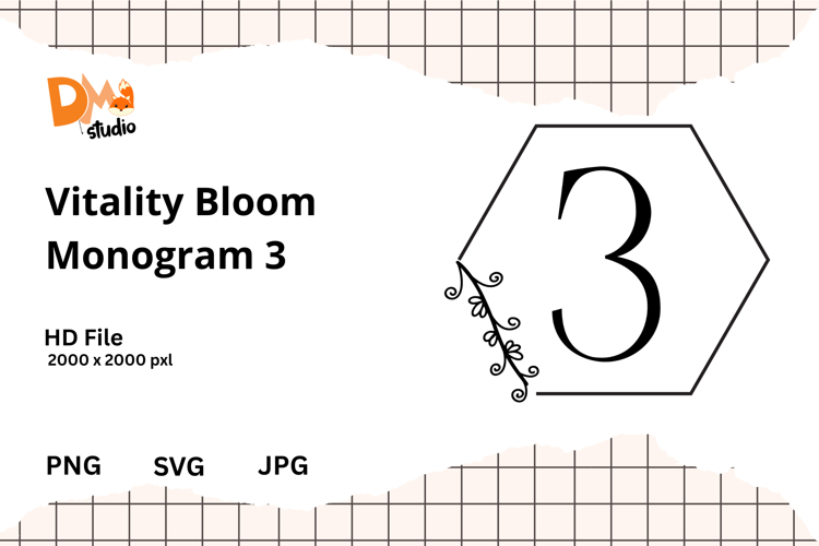 Vitality Bloom Monogram
