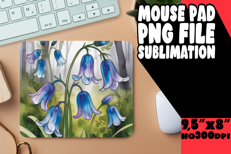 CHEERFUL MOUSE MAT GIFT INSPIRATION, Flowers