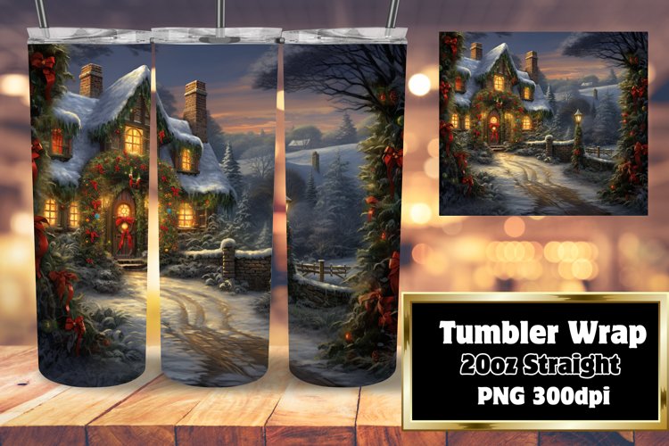 Christmas Tumbler Wrap Image 12