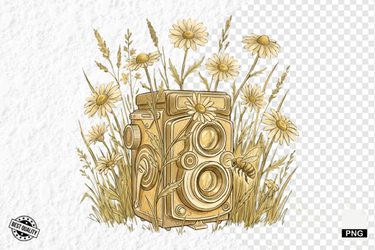 Daisy Flower Clipart Image 12