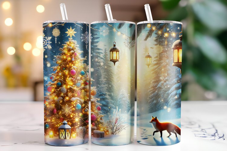 Christmas Tumbler Wrap | Sublimation | Tumblers