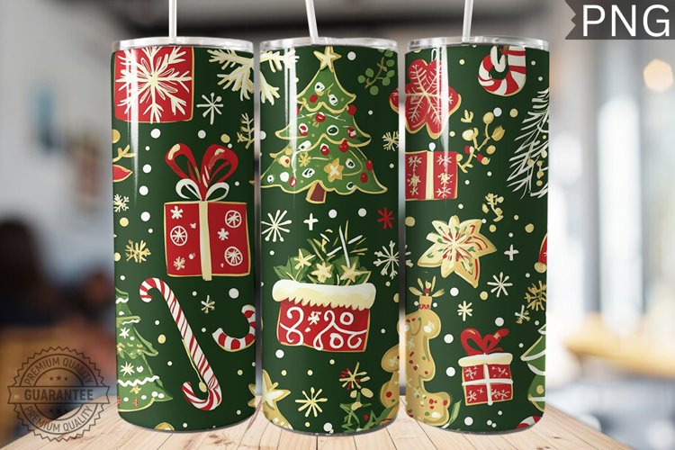 Christmas Tumbler Wrap Image 19