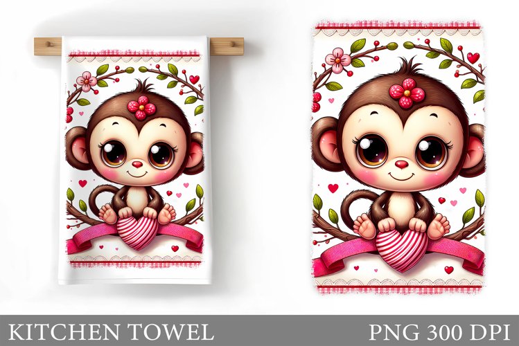 Cute Monkey Clipart Image 24