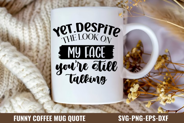 Yet.despite the look on my face you're still talking SVG example image 1
