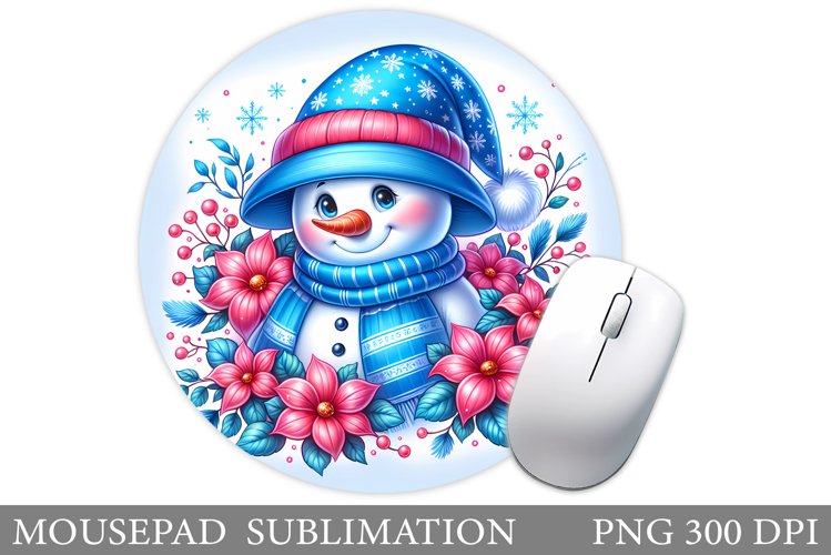 Cute Snowman Clipart Image 15