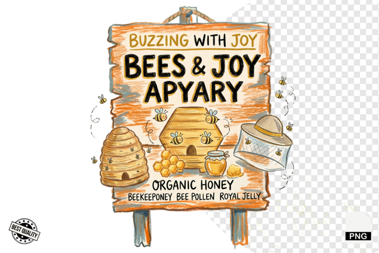 Beekeeping Bees Signs PNG