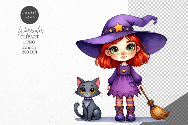 Witch Clipart Image 7