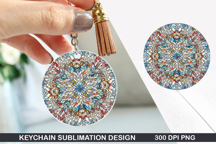 Christmas Keychain Sublimation - Christmas Keychain PNG