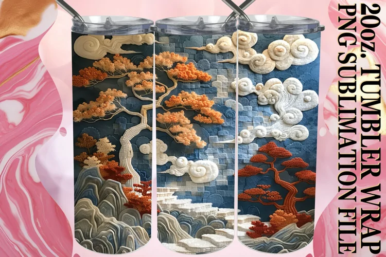 Spring Landscape Beauty Tumbler Design - 20oz
