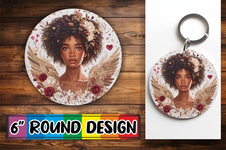 Enchanting Valentines Joy: Keychain Sublimation