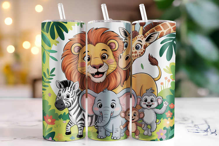 Animals Tumbler Wrap | Sublimation | Tumblers