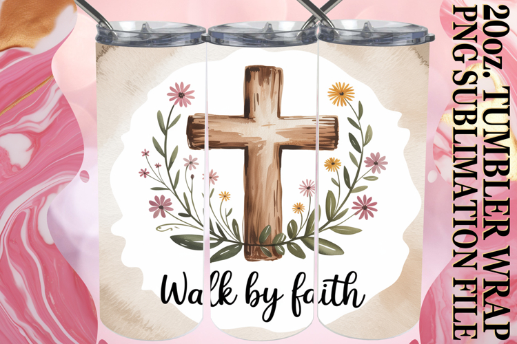 RADIANT SPIRIT 20oz TUMBLER WRAP, Religious