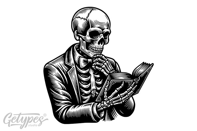 Skeleton Clipart Image 4
