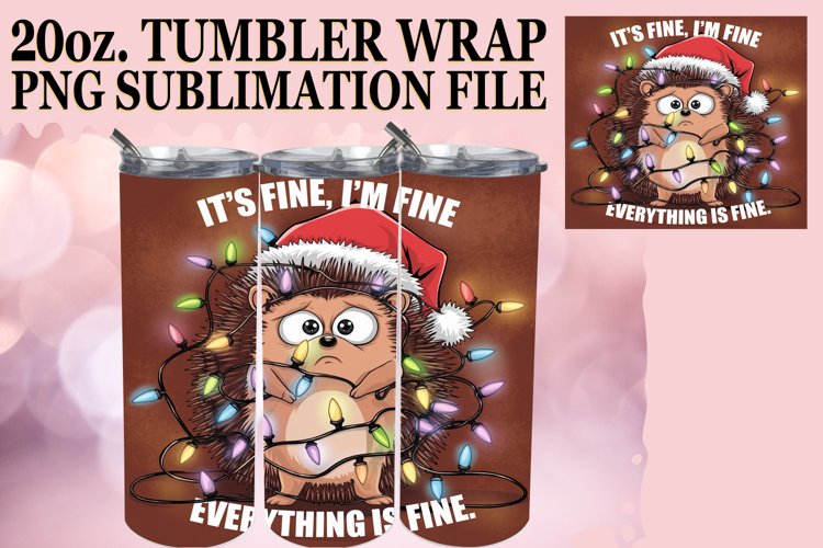 Christmas Tumbler Wrap Image 8