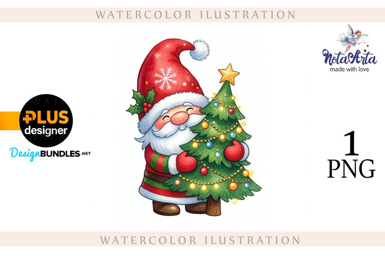 Christmas Gnome Santa example image 1