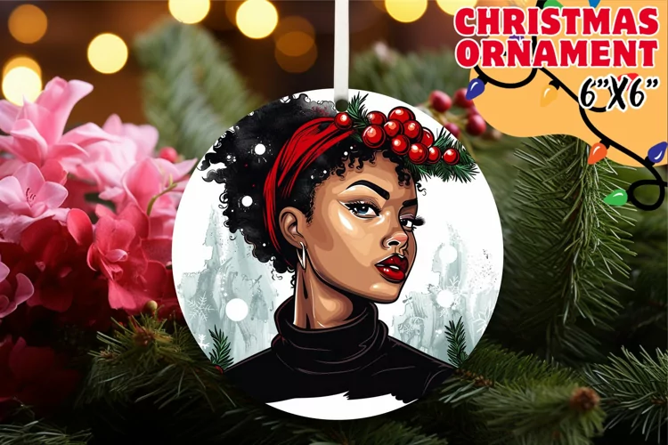Enchanted Car Coaster Circle, Xmas Girl