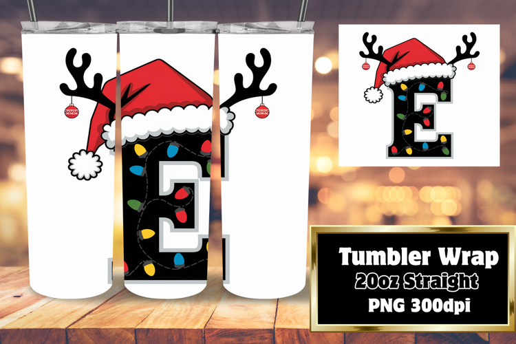 20oz Tumbler Template for Any Occasion , Christmas
