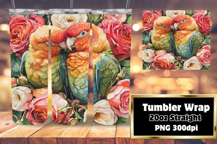 Exquisite Bird Sublimation Wrap