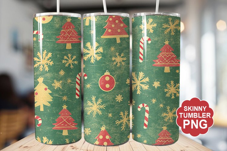 Christmas Tree Tumbler | Christmas Tumbler Wrap