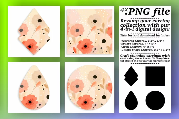 Effortlessly Bohemian: Sublimation Flower Magic