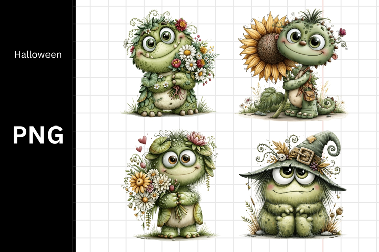 Halloween PNG, Monster PNG, Fall PNG