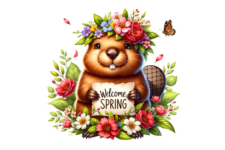 Cute Spring Clipart Image 15