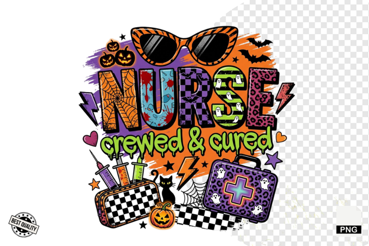 Halloween Nurse PNG Sublimation