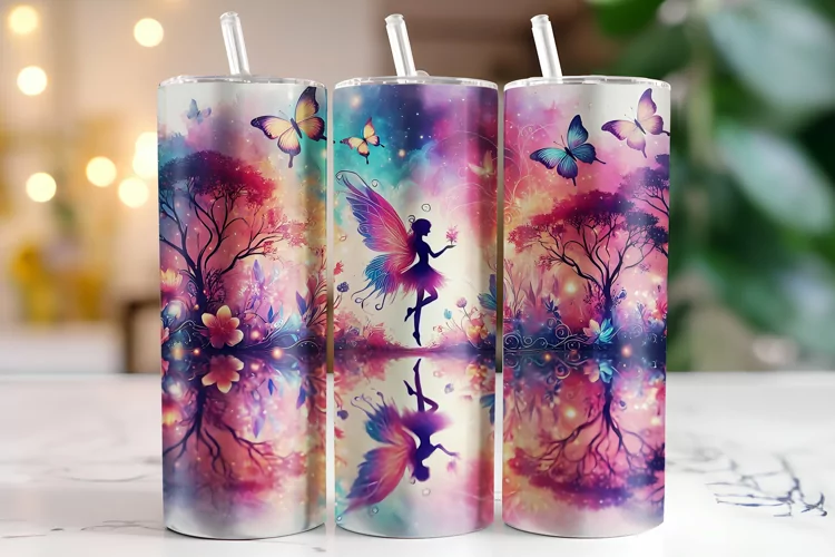 Fairy Tumbler Wrap | Sublimation | Tumblers