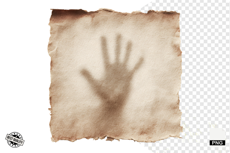 Halloween Goth Old Paper Clipart example image 1