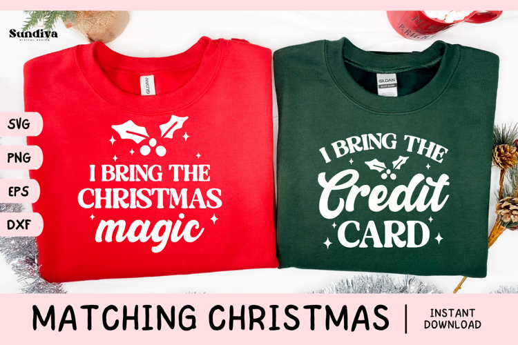 Matching Christmas Quote SVG | Christmas Magic