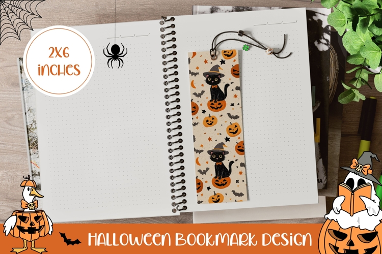 Printable Halloween Bookmark Image 22
