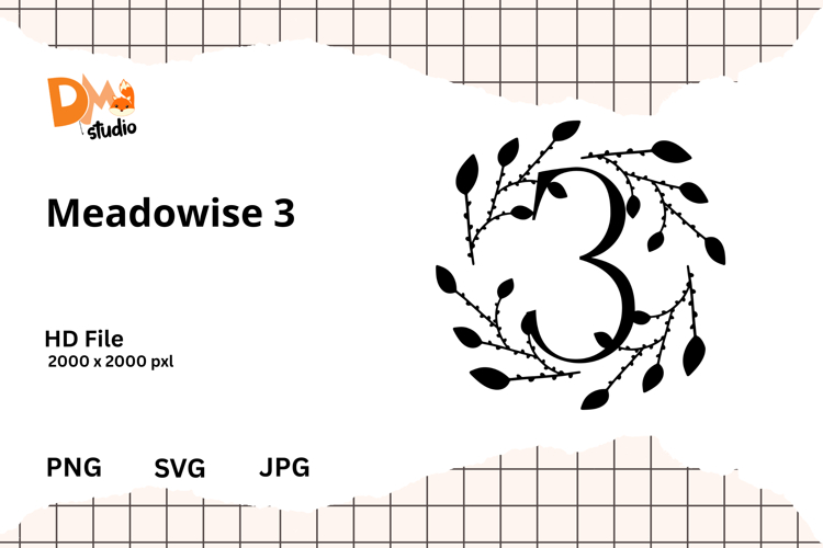 Floral Monogram Letter Svg Image 18