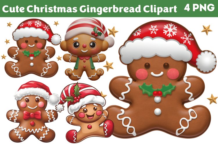 Gingerbread Clipart Image 3