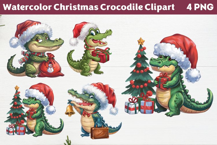 Christmas Watercolor Png Image 6