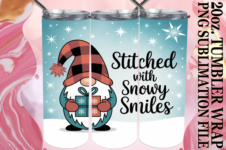 Christmas Tumbler Wrap Image 19