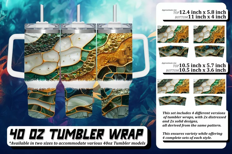 Sparkling Countryside Tumbler Wrap Design: Sublimation,40oz